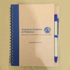  Custom Promotional Recycled Spiral Notebook With Pen
