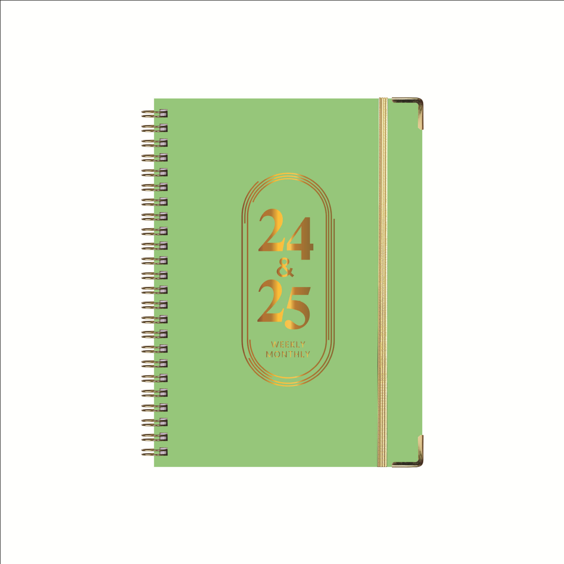 2024-2025 Weekly Monthly Planner Spiral Notebook