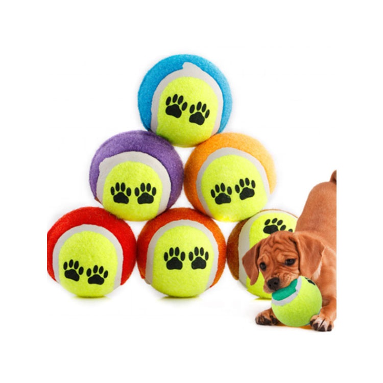 Mini Tennis Balls for Pet Playing Fecth Training for Small Size Dogs Interactive Dog Playing Balls