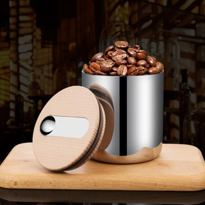 Stainless Steel Coffee and Food Storage Canister