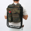  3-in-1 Portable Folding Camping Chair Stool Backpack with Large Capacity Cooler Insulated Bag for Travel, Beach, Hiking, Picnic