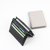 Premium PU Leather Wallet Small Credit Card Holder Card Case Sleeve, Size in 4.13 " x 3.15 "